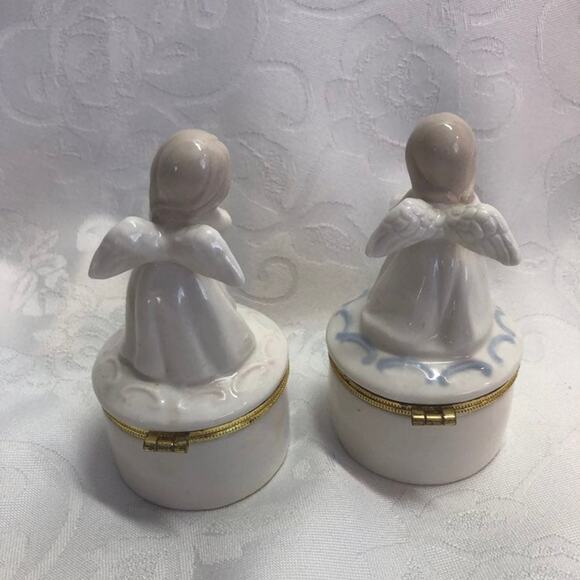 Vintage Angel Trinket Boxes - Picture 2 of 6